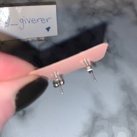 Blue & Pink Cupcake Bling π§ Earrings w Backs - Picture 3 of 9